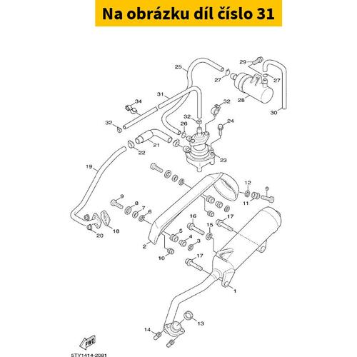 Hose, Vacuum Sensi 5MLE35420000