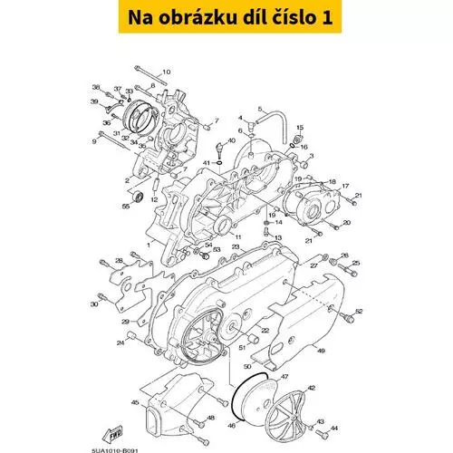 Crankcase 1 5MLE51110000