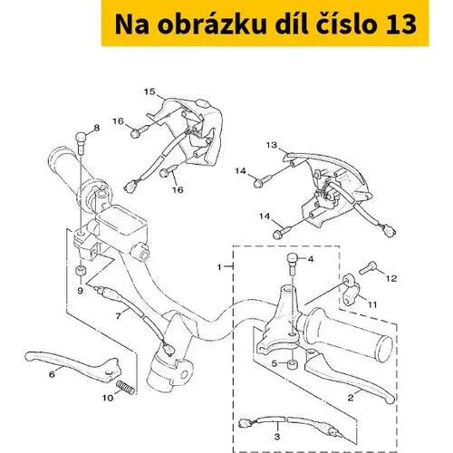 Switch, Handle 3 5MLH39730100