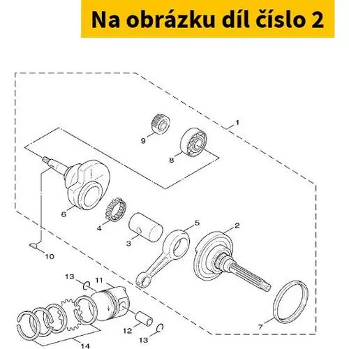 Crank 1 5MLW11410000