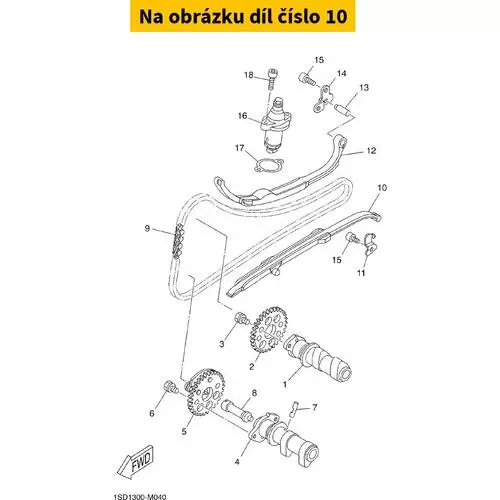 Guide, Stopper 1 5RU122310100