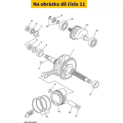 Sprocket, Drive 5RU133540000