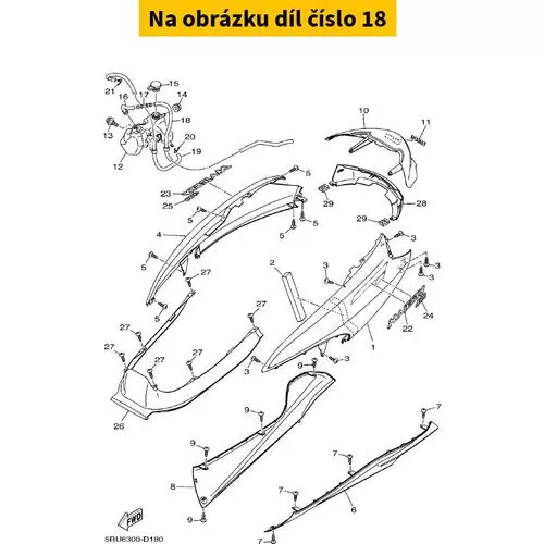 Pipe, Drain 5RU2125J0000