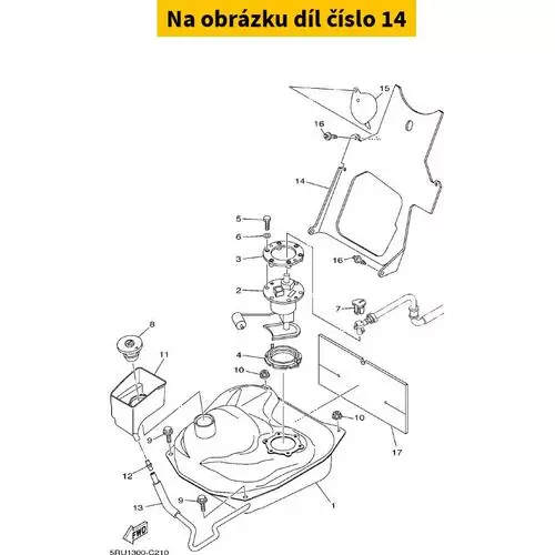 Damper, Plate 1 5RU2414H0000