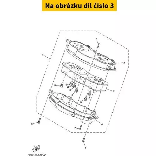 Lens, Speedometer 5RU835110000