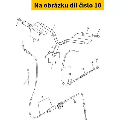 Cable, Throttle 2 5RWF63120000