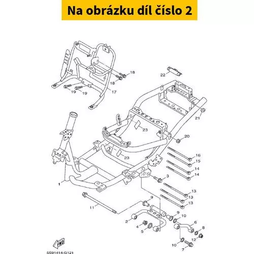 Engine Bracket Com 5S9F14200000