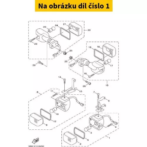 Front Flasher Ligh 5S9H33102000