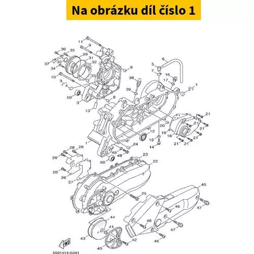 Crankcase 1 5S9WE5110100