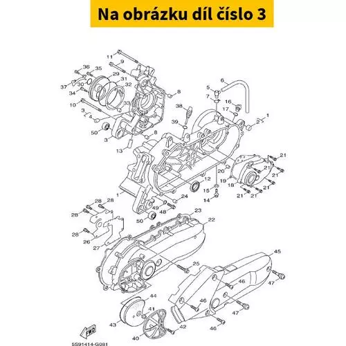 Crankcase 2 5S9WE5120000