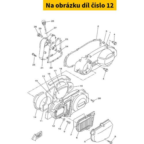 Cover, Crankcase 3 5SEE54310100