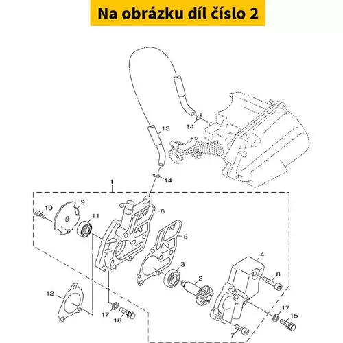 Impeller Shaft Assy 5STE24500100