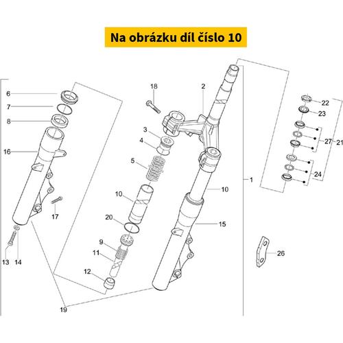 Fork Stem Kabaya 601307