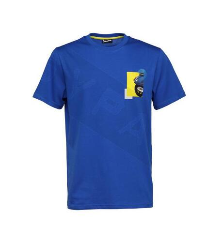 T Shirt VESPA Heritage Blue 607179M02CBE