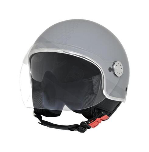 Helmet Demi Jet PIAGGIO Mirror grey Materia HY 715/C 607592M01GY