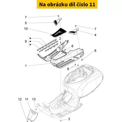 Sparkplug Cover Fusion White 544 62213650BR