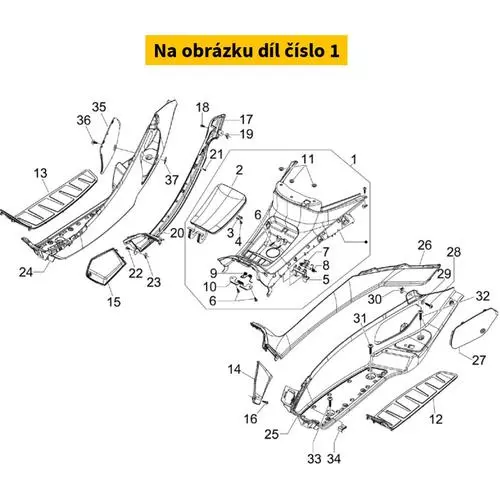 Central Cover 623189000C