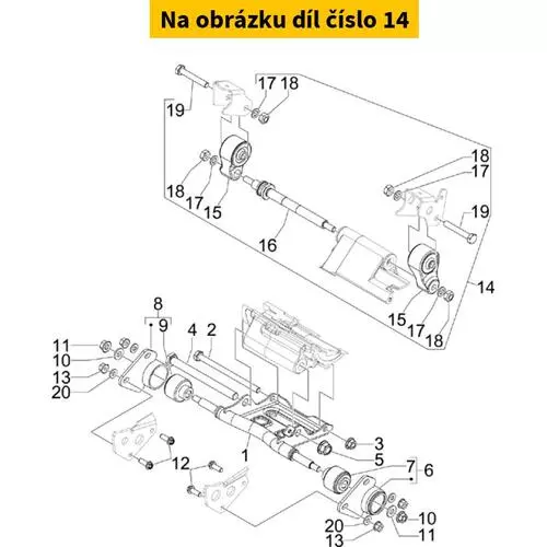 Engine Rear Fixing 6238556