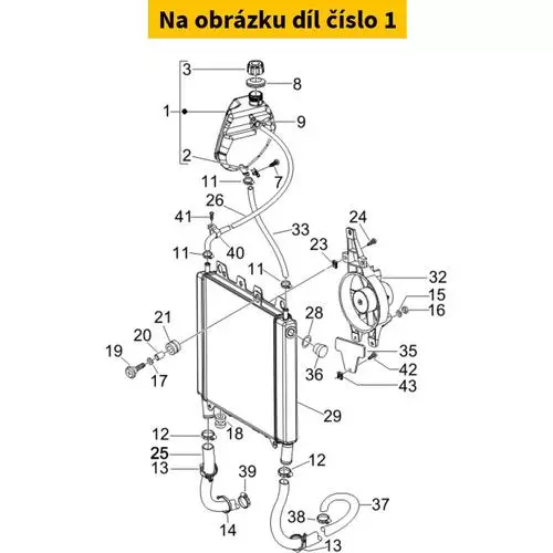 Coolant Tank 624598