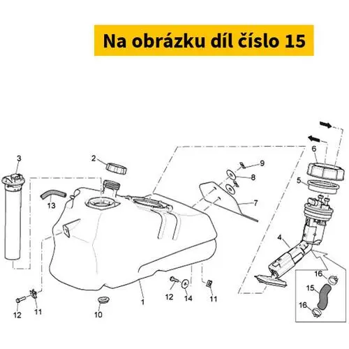 Fuel Pipe 641139