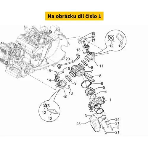 Throttle Valve Body 641220