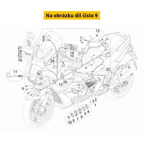 Wire Group Of Frame 641291