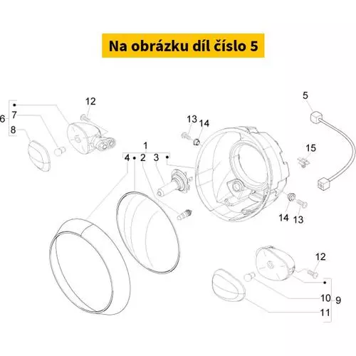 Headlamp Cable 642052