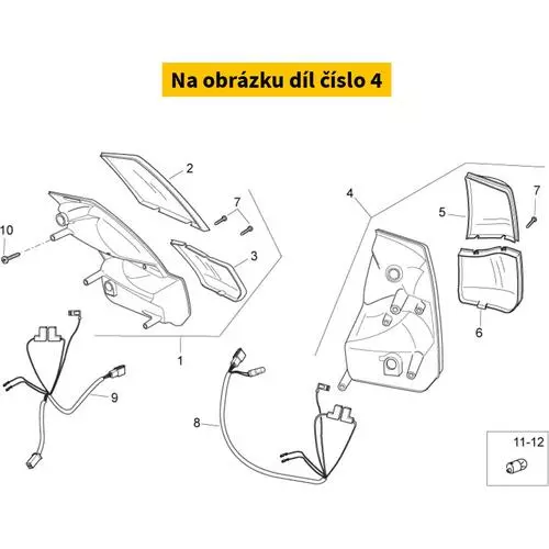 Left Tail Lamp 642103