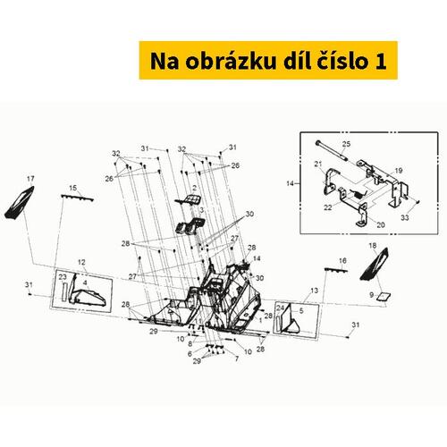 Floor Panel  Bk-001u 64310-LM1-001