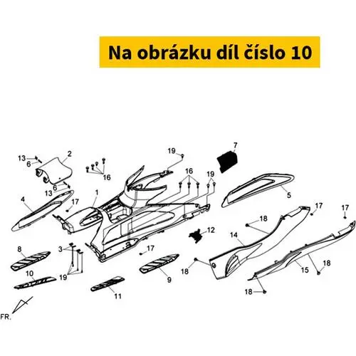 Right Floor Mat B 64323-HMA-000