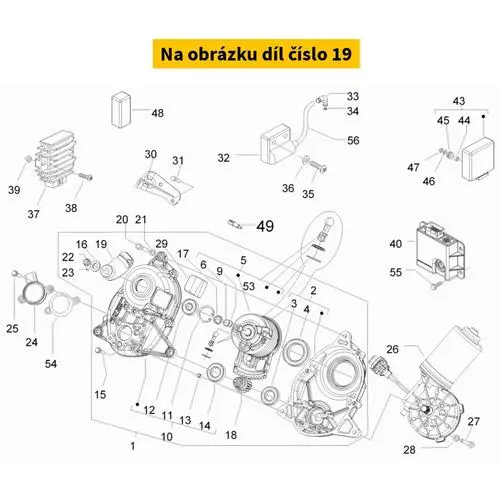 Idle Lever With I.P. 648957