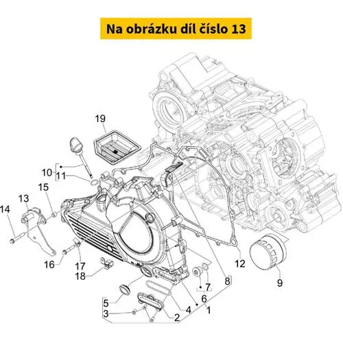 Chain Tightener Bracket With I.P. 649735