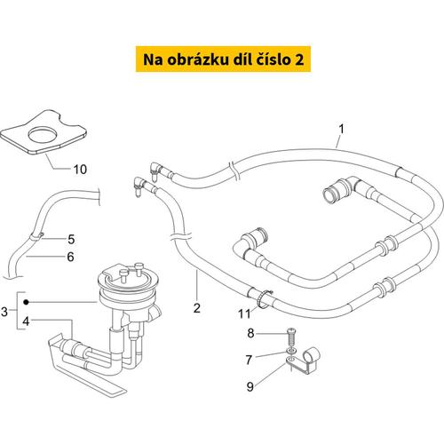 Complete Connection Pipe 653239