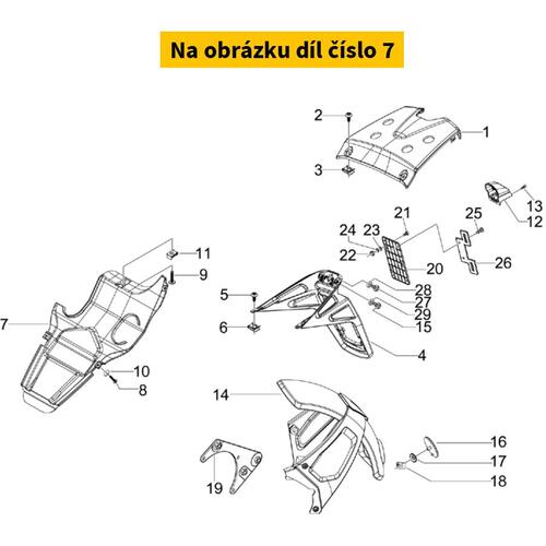 Rear Lower Cover 655047000C