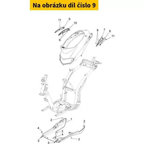 Right Lateral Rear Stop Block 655735000C