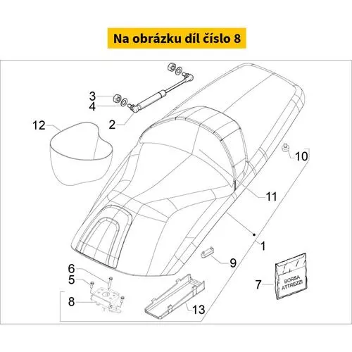 Complete Hinge 656423