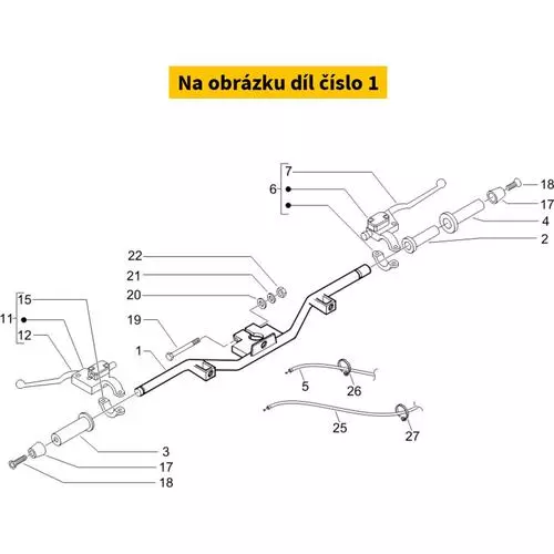 Handlebar With I.P. 657131