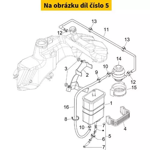 Canister-Depression Duct 657446