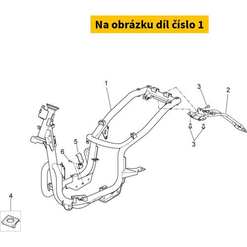 Frame With I.P. 665938