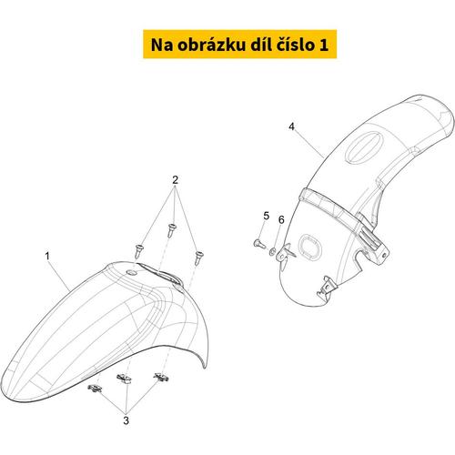 Front Mudguard 66718000R7