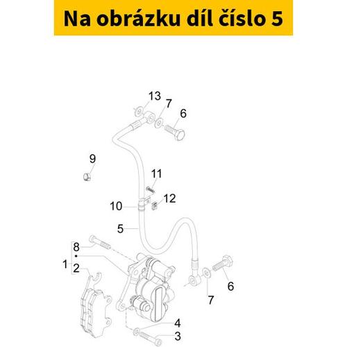 Front Brake Idraulic Hose New Cls 667902