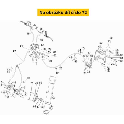 Brake Hose (Unit-Caliper) 668131