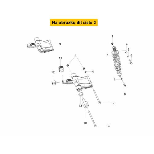 Screw Bolt Shank Threaded Partially 668302