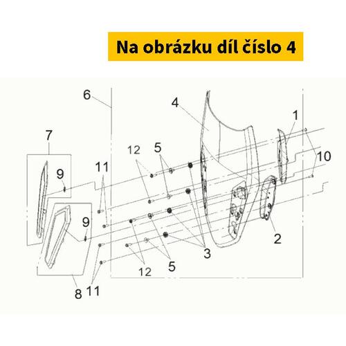 WIND SCREEN 67100-LM1-010