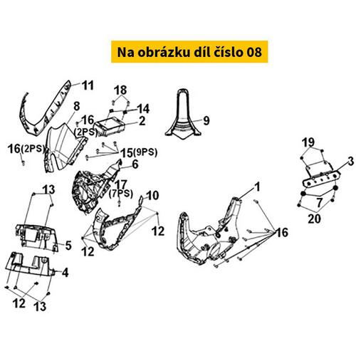 Wind Screen(Bk-001c) 67100-ZJA-000-K