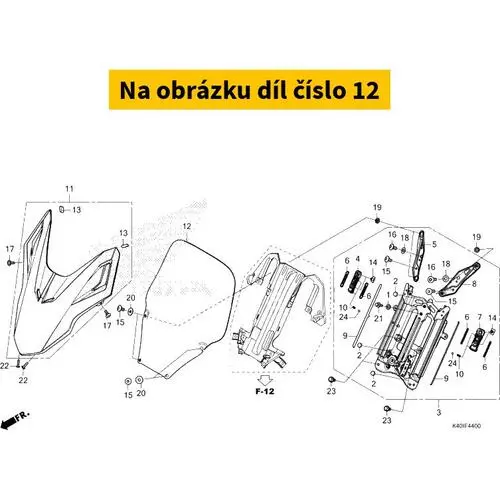 WINDSCREEN 67101K1BT00