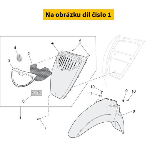 Complete Front Shield 67215300XB1