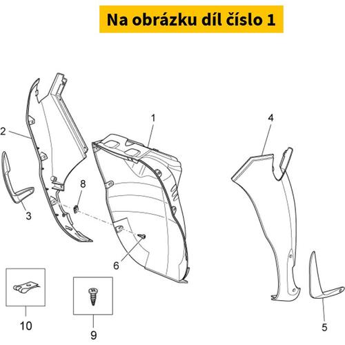 Wheel Compartment 672581