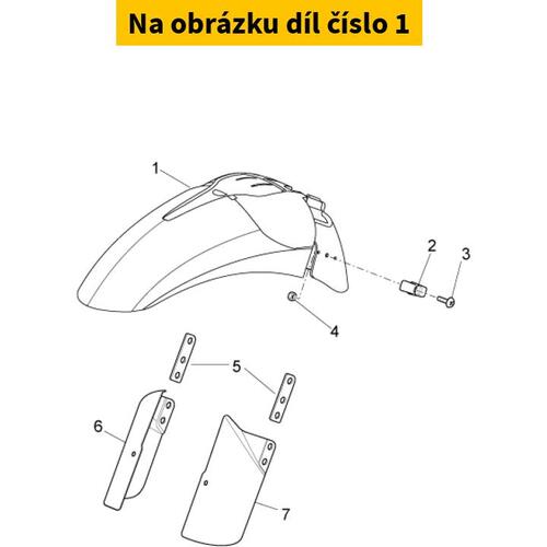 Front Mudguard 672586