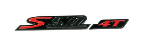 Emblem S50 4t Matt Black (118x14mm) 673575